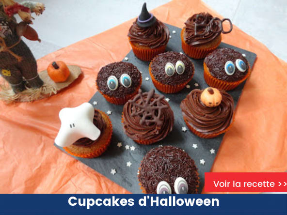 Cupcakes d'Halloween